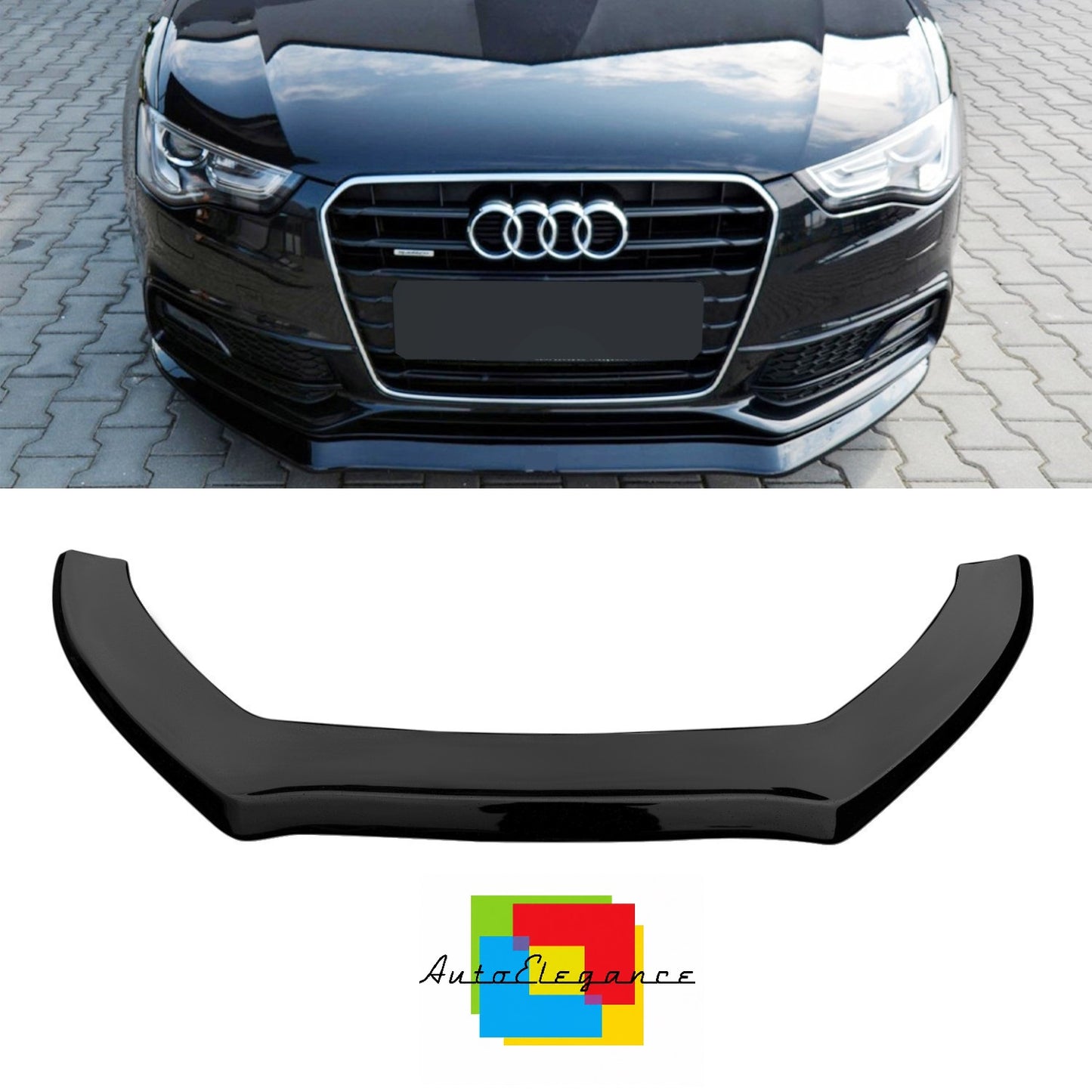 💕 SPLITTER   AUDI A5 S-LINE/S5 8T FACELIFT  NERO LUCIDO 💕
