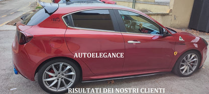 💕ART. 0034 SOTTO MINIGONNE  ALFA ROMEO GIULIETTA  2010-2020 NERO LUCDIO💕