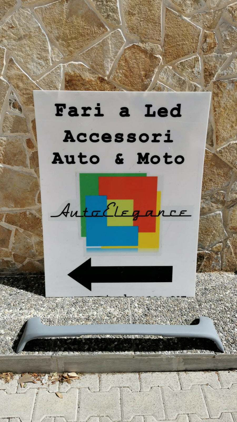 💕ART. 0805 SPOILER FIAT UNO 1995-2000 GREZZO💕