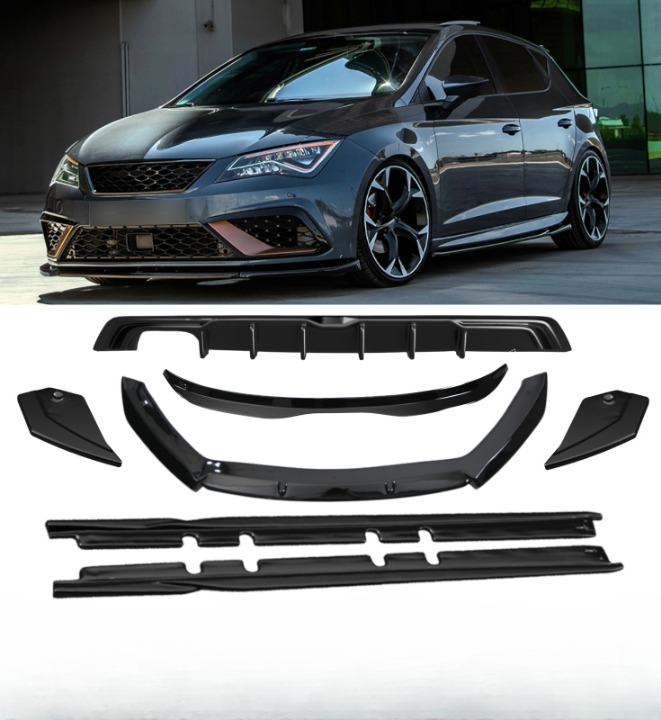 💕 BODYKIT SEAT LEON FR MK3 FACELIFT LUCIDO NERO 💕