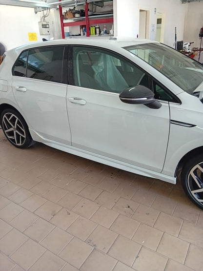 💕ART.1079 MINIGONNE VW GOLF 8 LOOK R NERO OPACO (TOP)💕