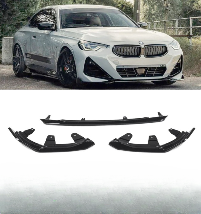 💕BODYKIT BMW SERIE 2 G42 MP STYLE NERO  LUCIDO 2021+💕