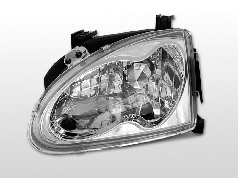 💫ART.6090 FARI ANTERIORI HONDA CRX DEL SOL 92-97 CROMATO💫