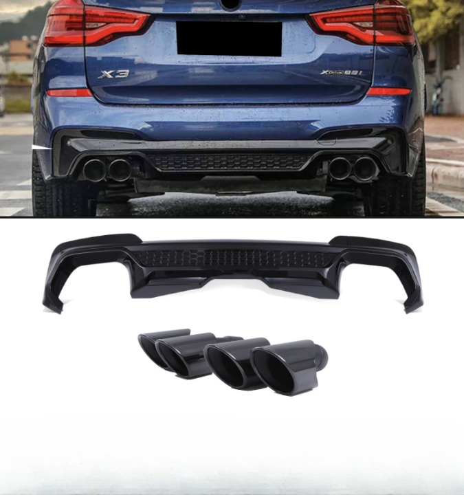 💕 BODYKIT BMW X3 G01 18-21 NERO LUCIDO 💕