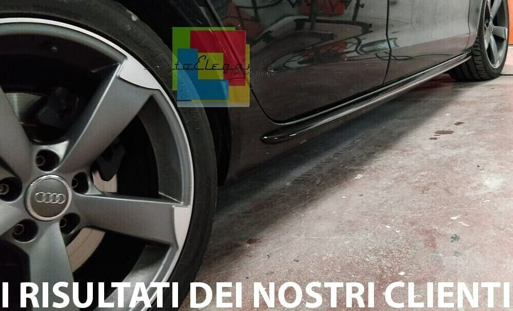 SKIRTS SUITABLE FOR AUDI A4 B8 LOOK SLINE RAW