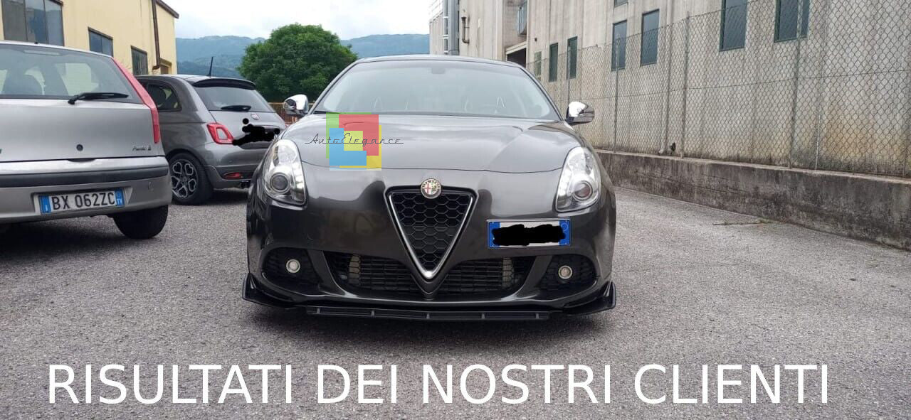 Splitter suitable for alfa romeo giulietta GLOSSY BLACK RS LOOK BLADE 