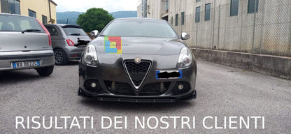 Splitter suitable for alfa romeo giulietta GLOSSY BLACK RS LOOK BLADE 