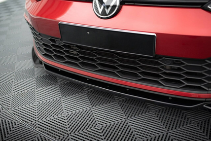 SPLITTER ADATTO PER GOLF 8 GTI GTD GTE RLINE NERO LUCIDO TOP