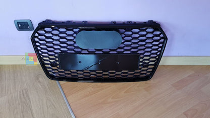 GRIGLIA ADATTA PER AUDI A7 4G 2015-2018 LOOK RS7 NERA DESIGN SPORTIVO