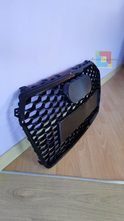 GRIGLIA ADATTA PER AUDI A7 4G 2015-2018 LOOK RS7 NERA DESIGN SPORTIVO