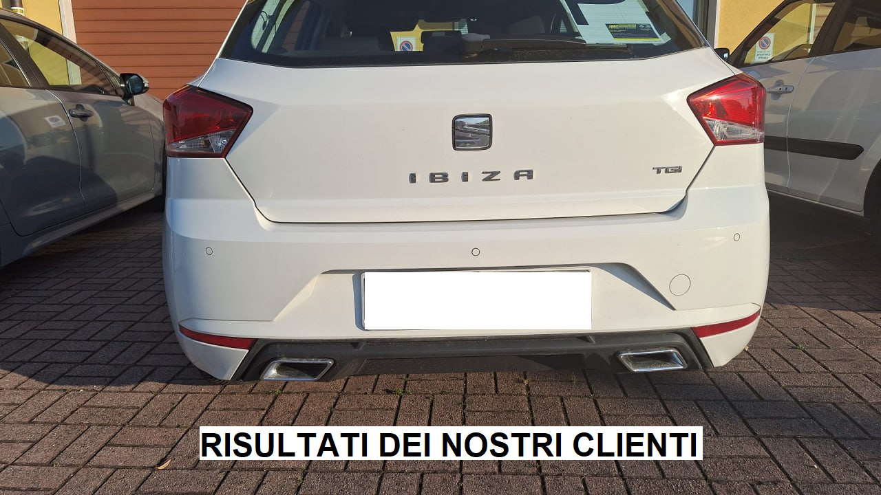 DIFFUSER SUITABLE FOR SEAT IBIZA 5 KJ 2017-2021 LOOK FR DESIGN MATT BLACK 