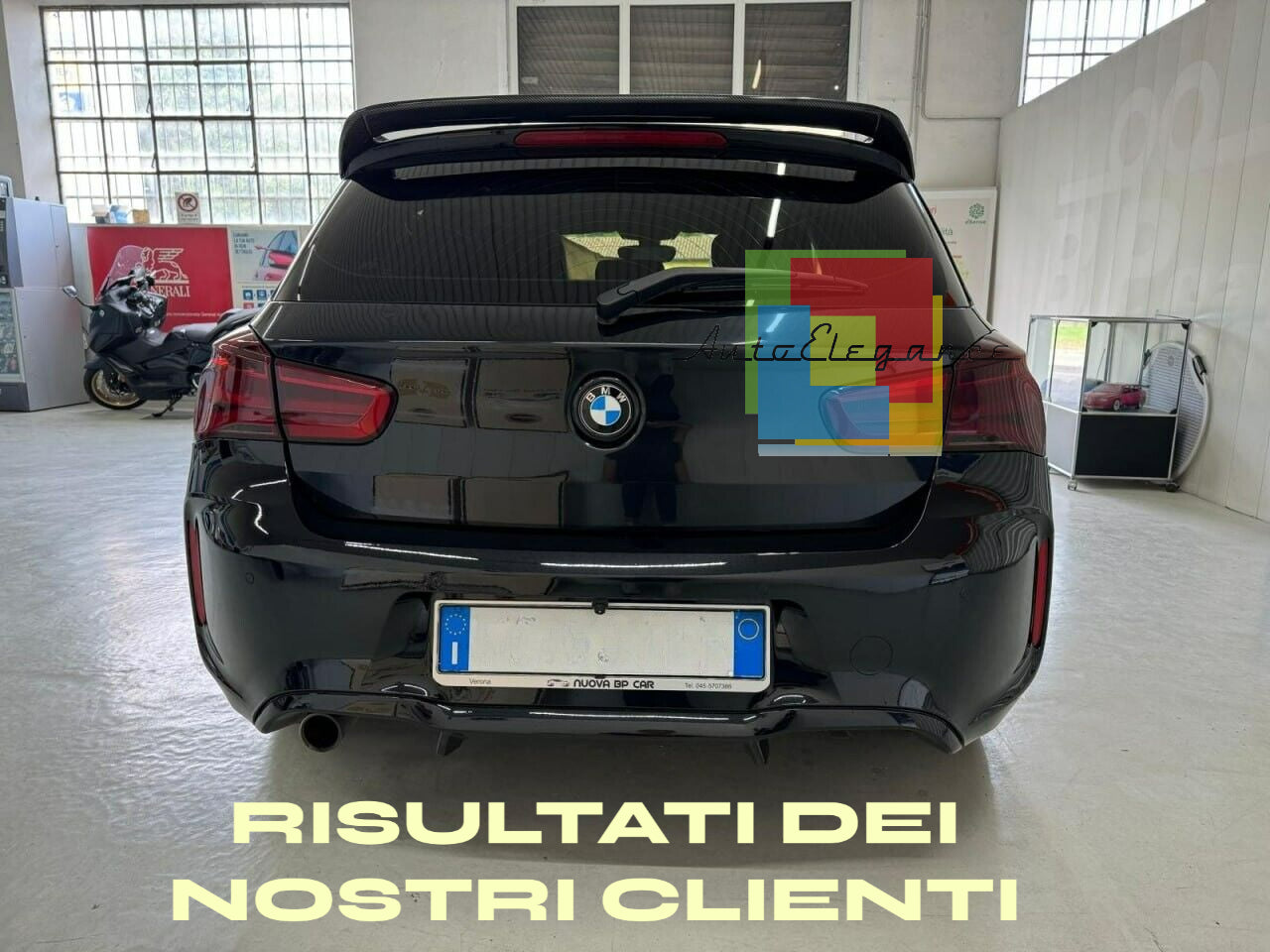 REAR BUMPER suitable for BMW 1 SERIES F20 F1 2015-2019 M2 LOOK 