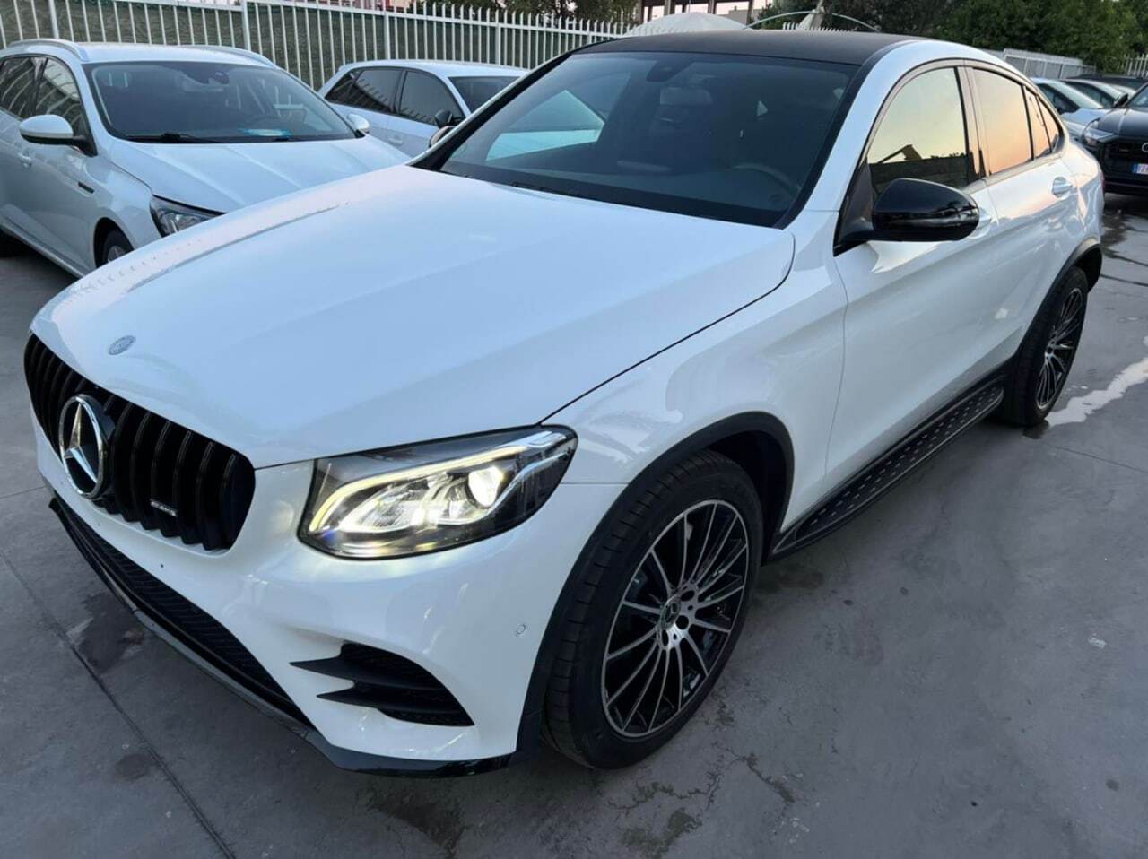 💪PEDANE LATERALI SOTTOPORTA PER MERCEDES GLC X253 C253 COUPE C253 2015-2019💪