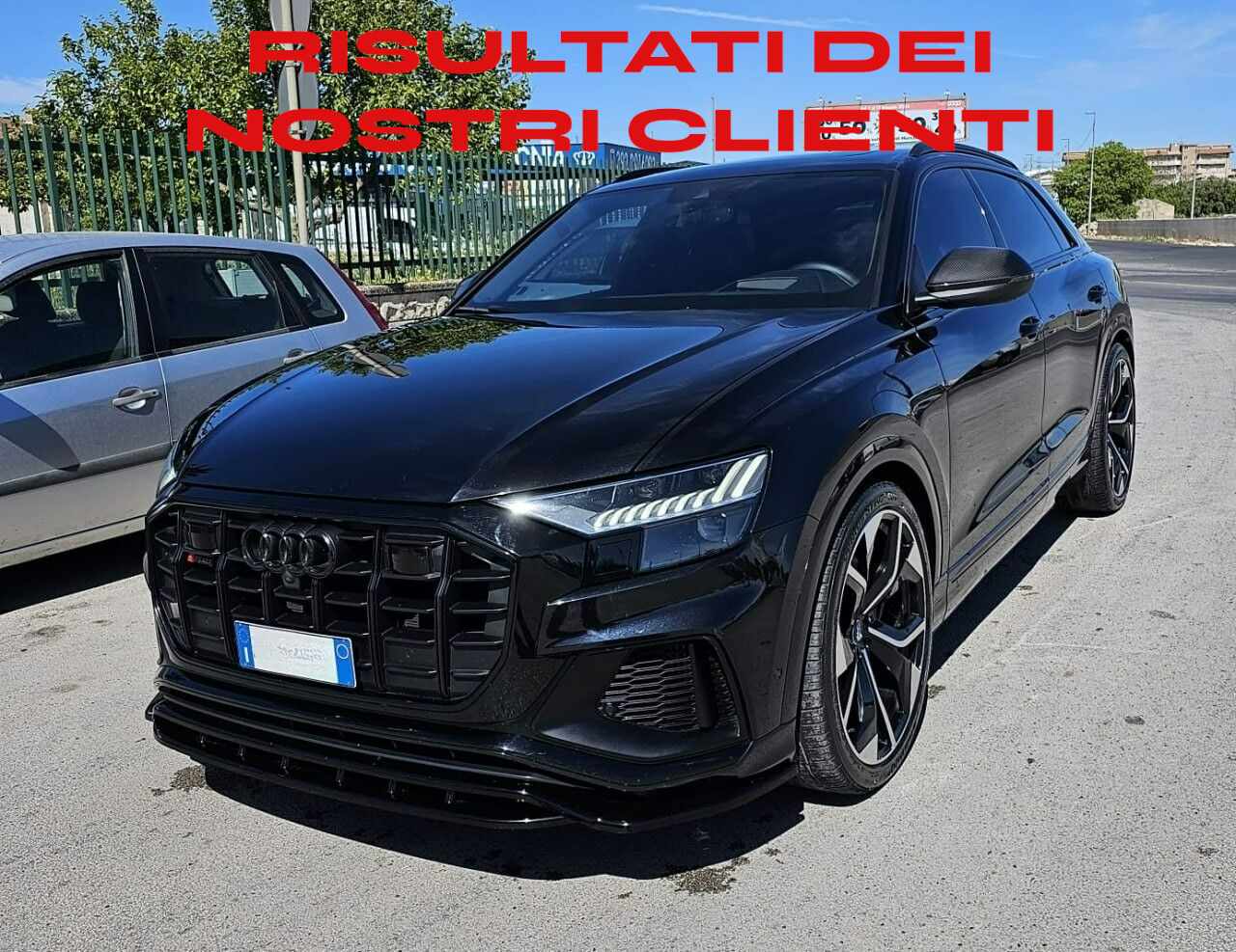 SPLITTER ADATTO PER AUDI Q8 2018-2024 S-line SQ8 (PROMO)