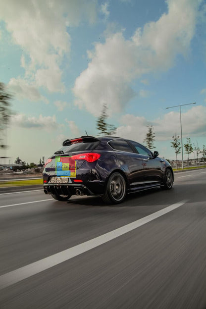 ✨DIFFUSORE ADATTO PER ALFA ROMEO GIULIETTA LOOK TUNING NERO LUCIDO✨