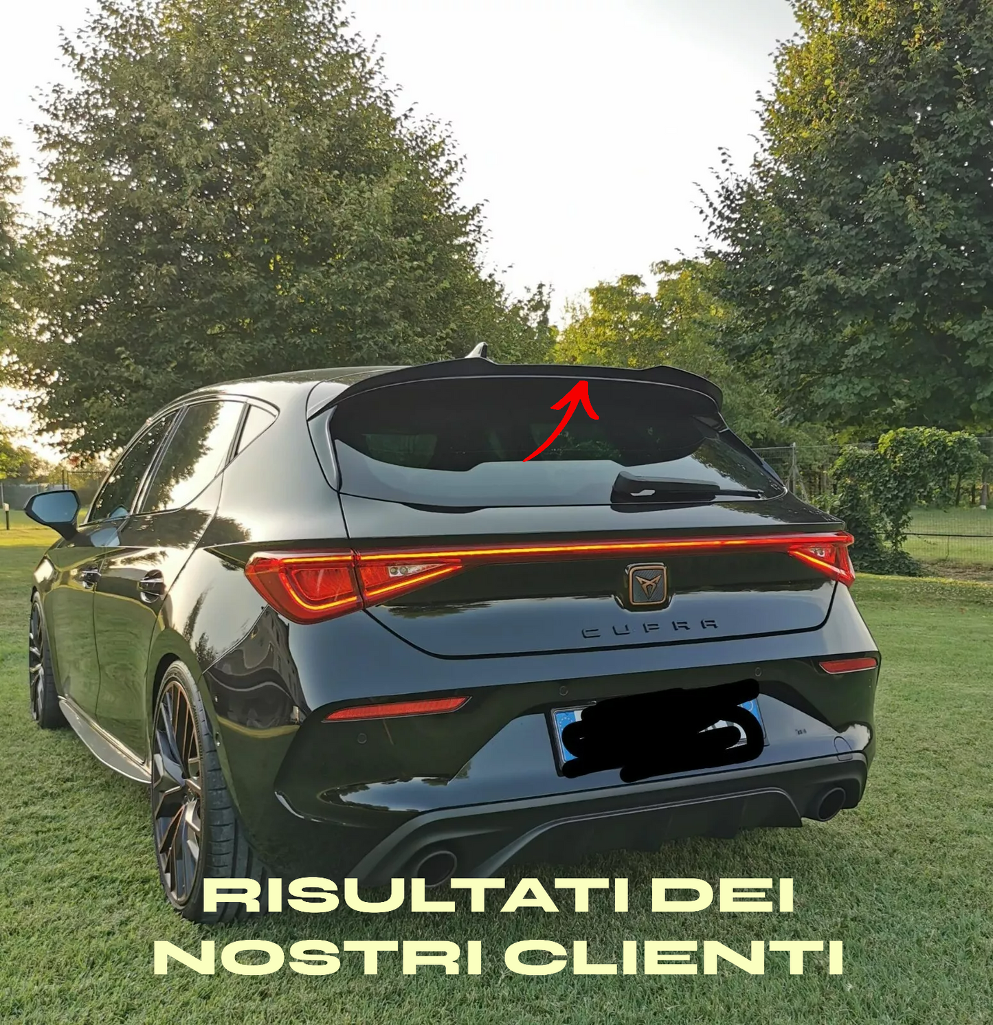 💎SPOILER TETTO ADATTO PER CUPRA LEON 2020+💎