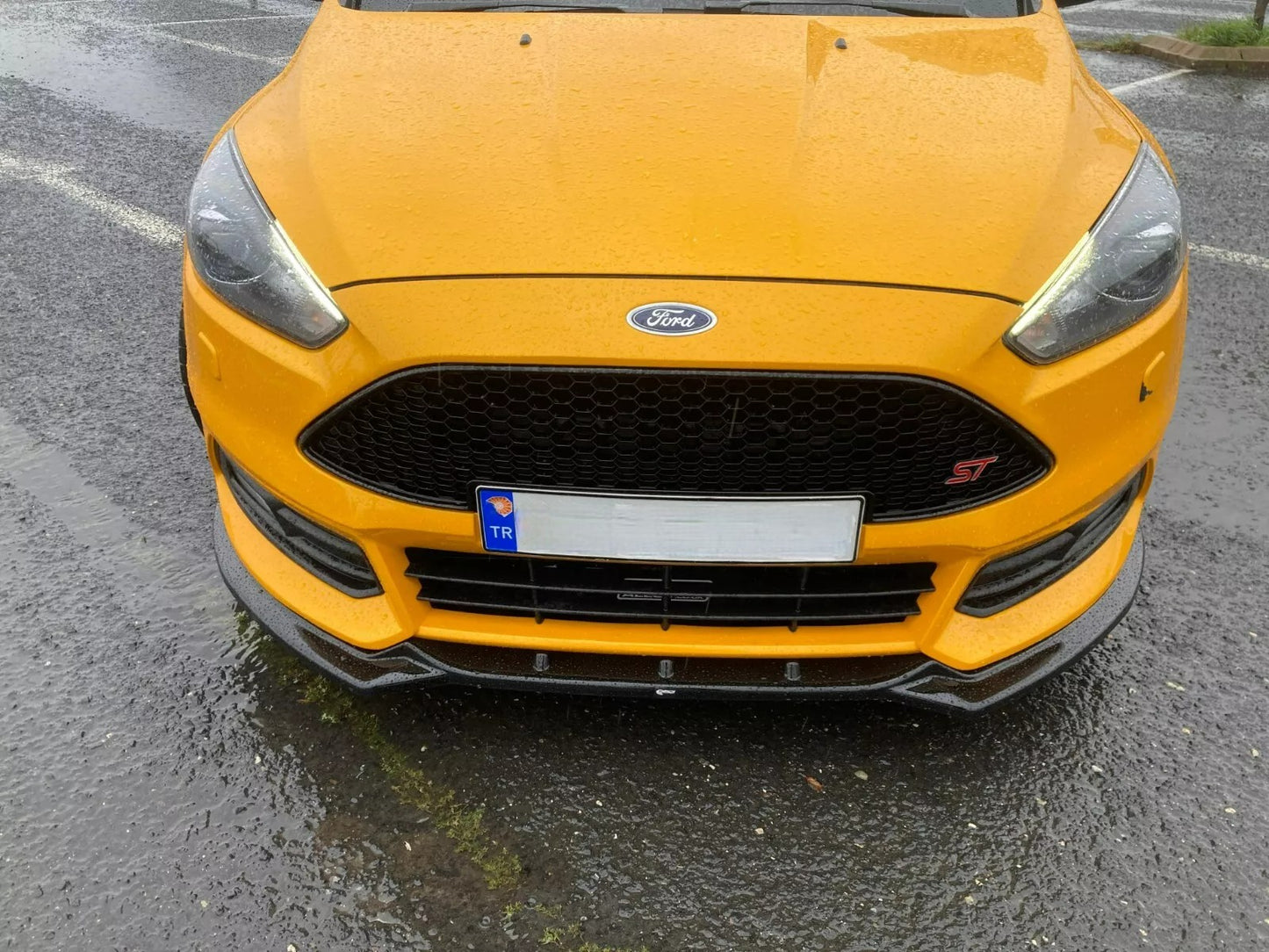 ✨Front Splitter FORD Focus ST Mk3 Facelift 2015-2018 With ABE✨ 