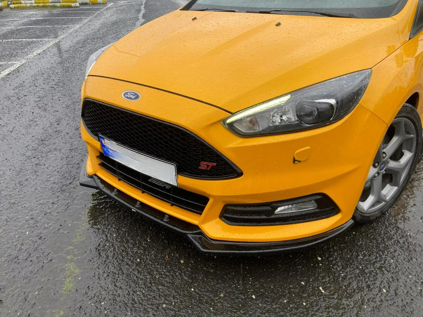 ✨Front Splitter FORD Focus ST Mk3 Facelift 2015-2018 With ABE✨ 