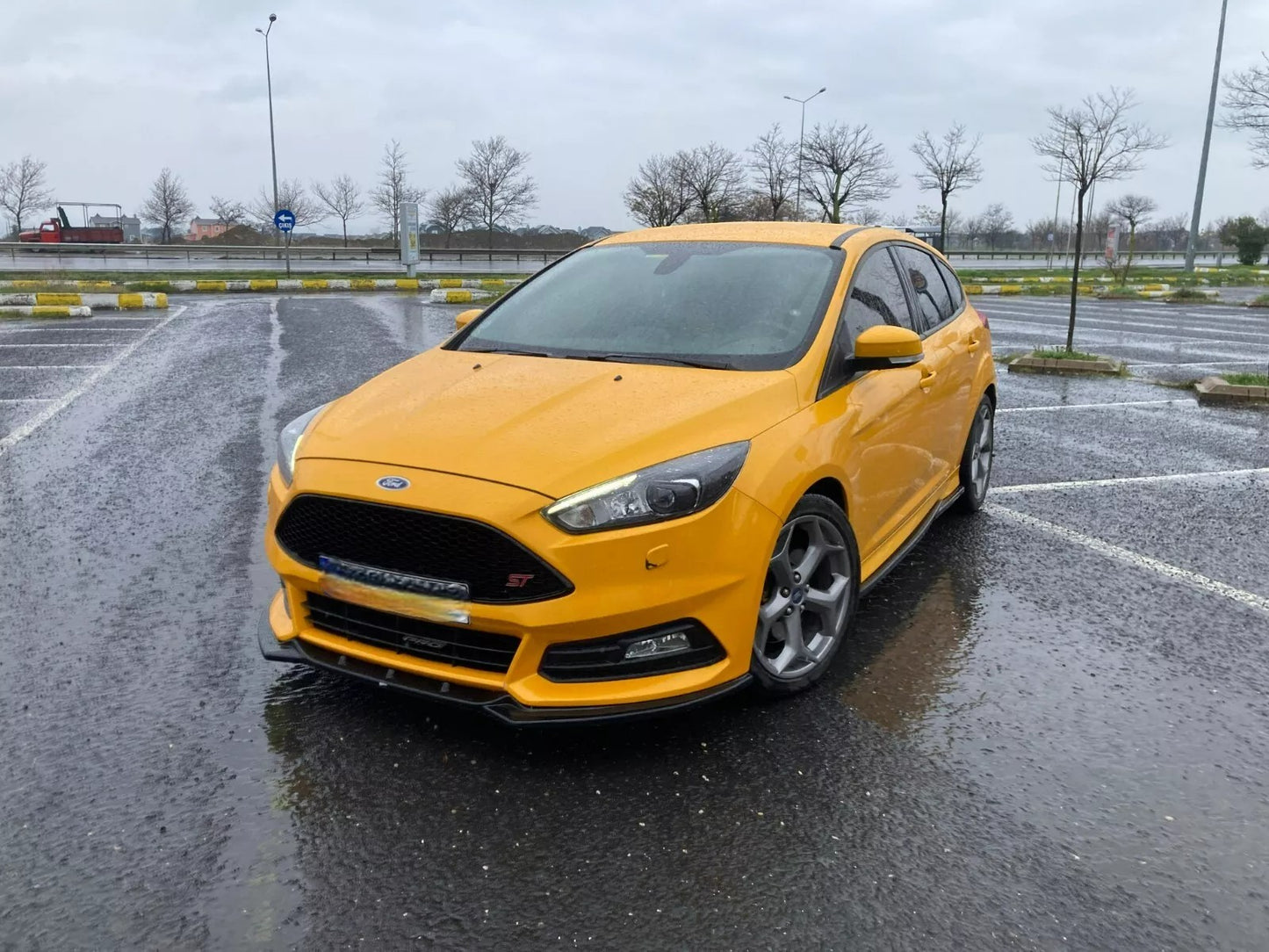 ✨Front Splitter FORD Focus ST Mk3 Facelift 2015-2018 With ABE✨ 