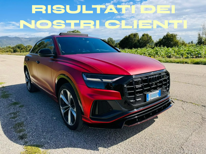 ✨GLOSSY BLACK SPLITTER suitable for audi Q8 2018-2024 S-line SQ8 ✨