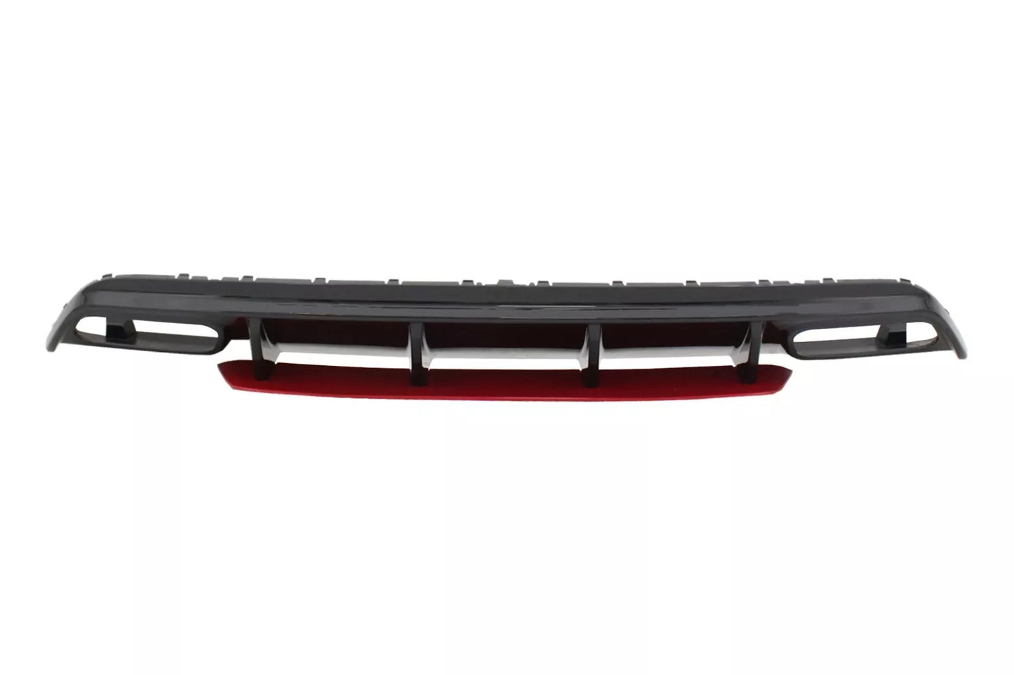⭐Diffusore Valance per Mercedes W176 2012-2018 A45 Facelift Look Rosso Edizione⭐