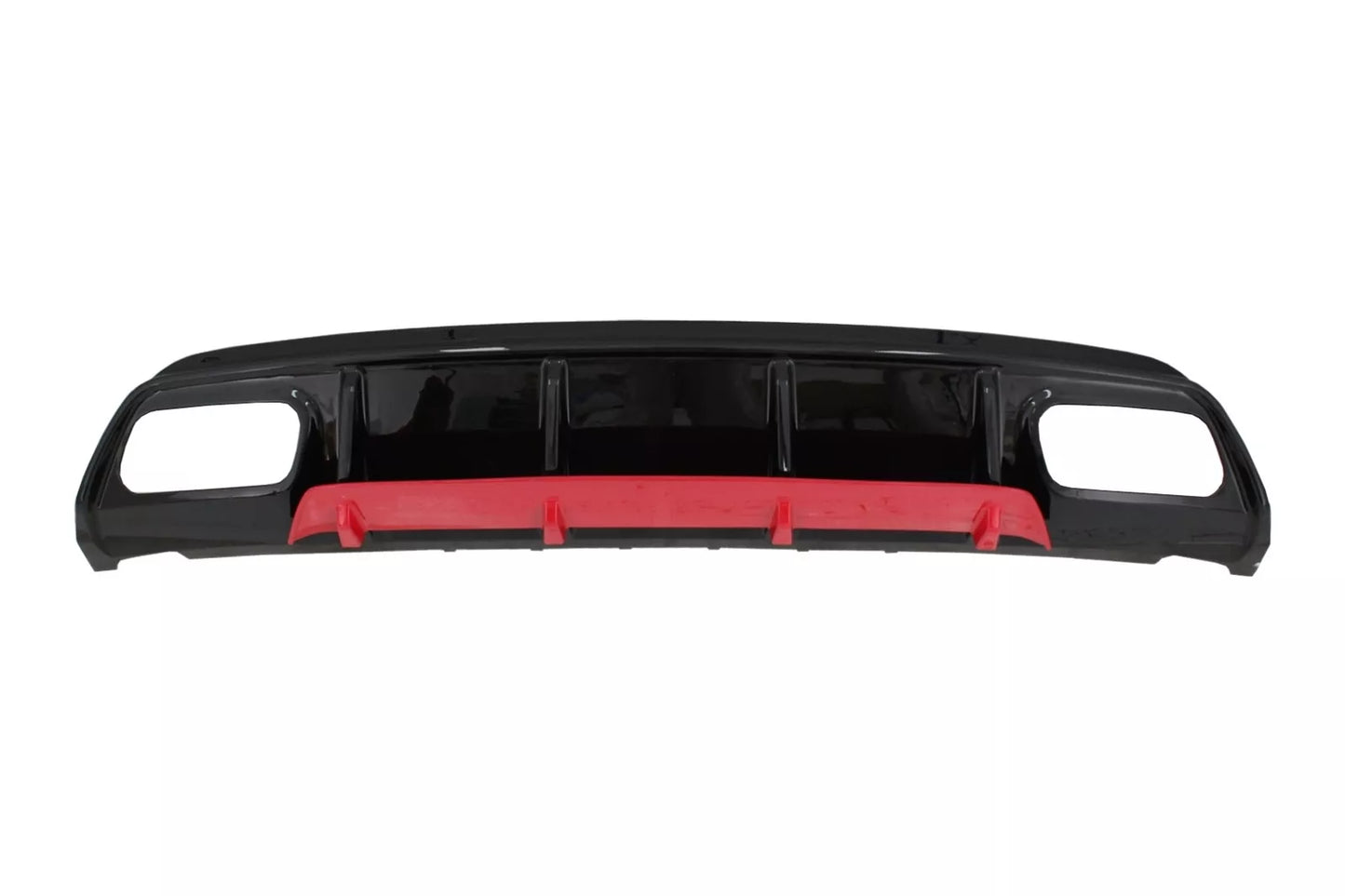 ⭐Diffusore Valance per Mercedes W176 2012-2018 A45 Facelift Look Rosso Edizione⭐