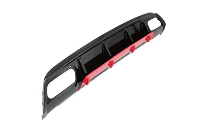 ⭐Diffusore Valance per Mercedes W176 2012-2018 A45 Facelift Look Rosso Edizione⭐