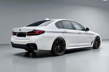 💫 Estensioni Minigonne Laterali in ABS Nero Lucido per BMW Serie 5 G30/G31💫