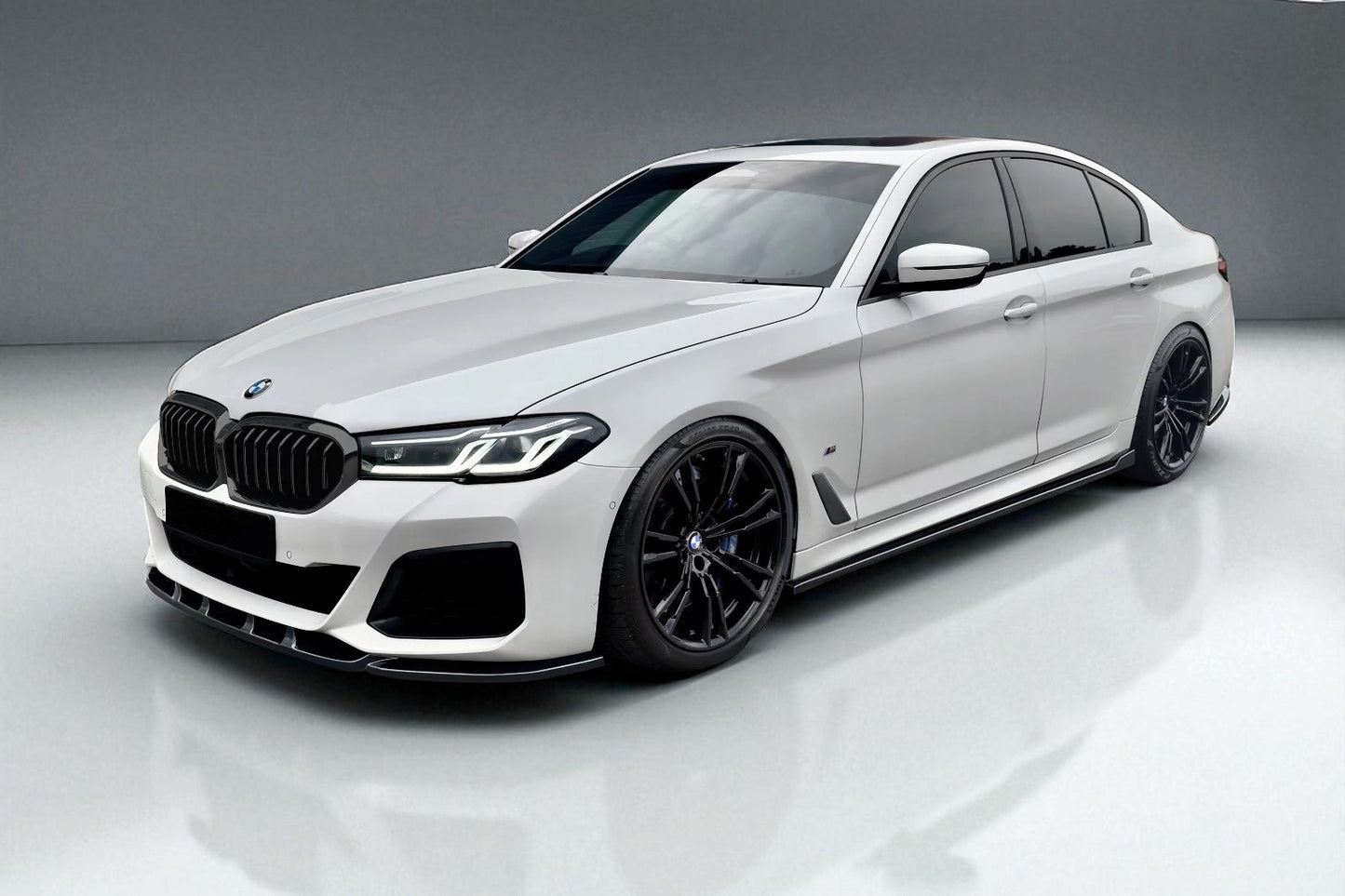 💫 Estensioni Minigonne Laterali in ABS Nero Lucido per BMW Serie 5 G30/G31💫