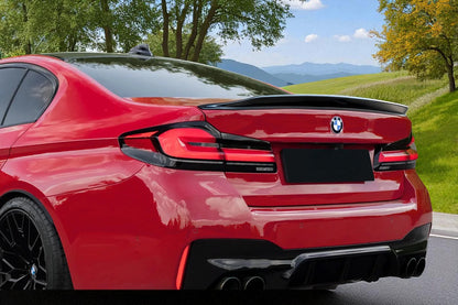 💫 Spoiler Posteriore / Ala Bagagliaio in ABS Nero per BMW Serie 5 G30 – 💫
