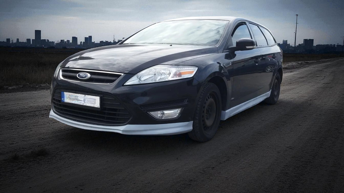 💫 Labbro Anteriore / Attacco Spoiler Frontale per Ford Mondeo Mk4 Restyling💫