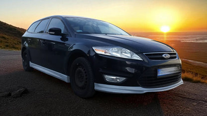 💫 Labbro Anteriore / Attacco Spoiler Frontale per Ford Mondeo Mk4 Restyling💫