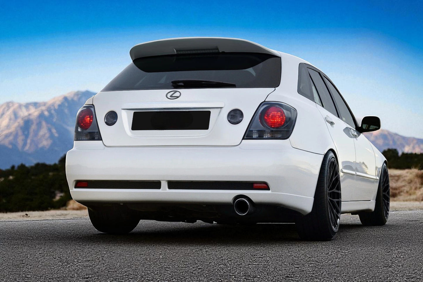 💫Spoiler Tetto Posteriore in Vetroresina per Lexus IS200 / IS300 SportCross 💫