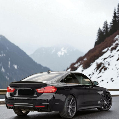 💫Diffusore Posteriore Nero Lucido + Terminali Scarico per BMW Serie 4 F32  💫