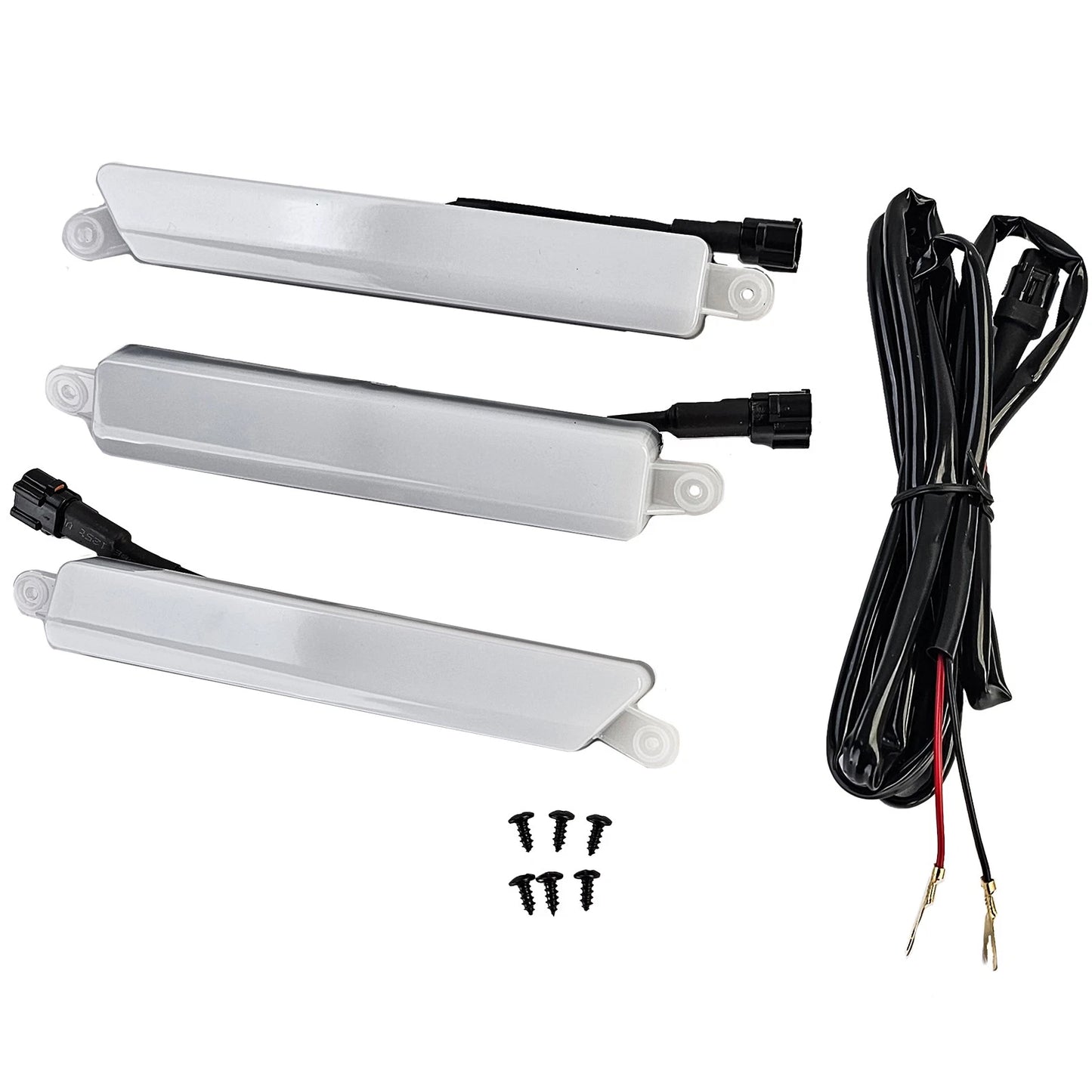 💫 Griglia Doppia Barra Nera con LED per Ford Ranger T8 (2019–2023) – 2.0 TDCi💫