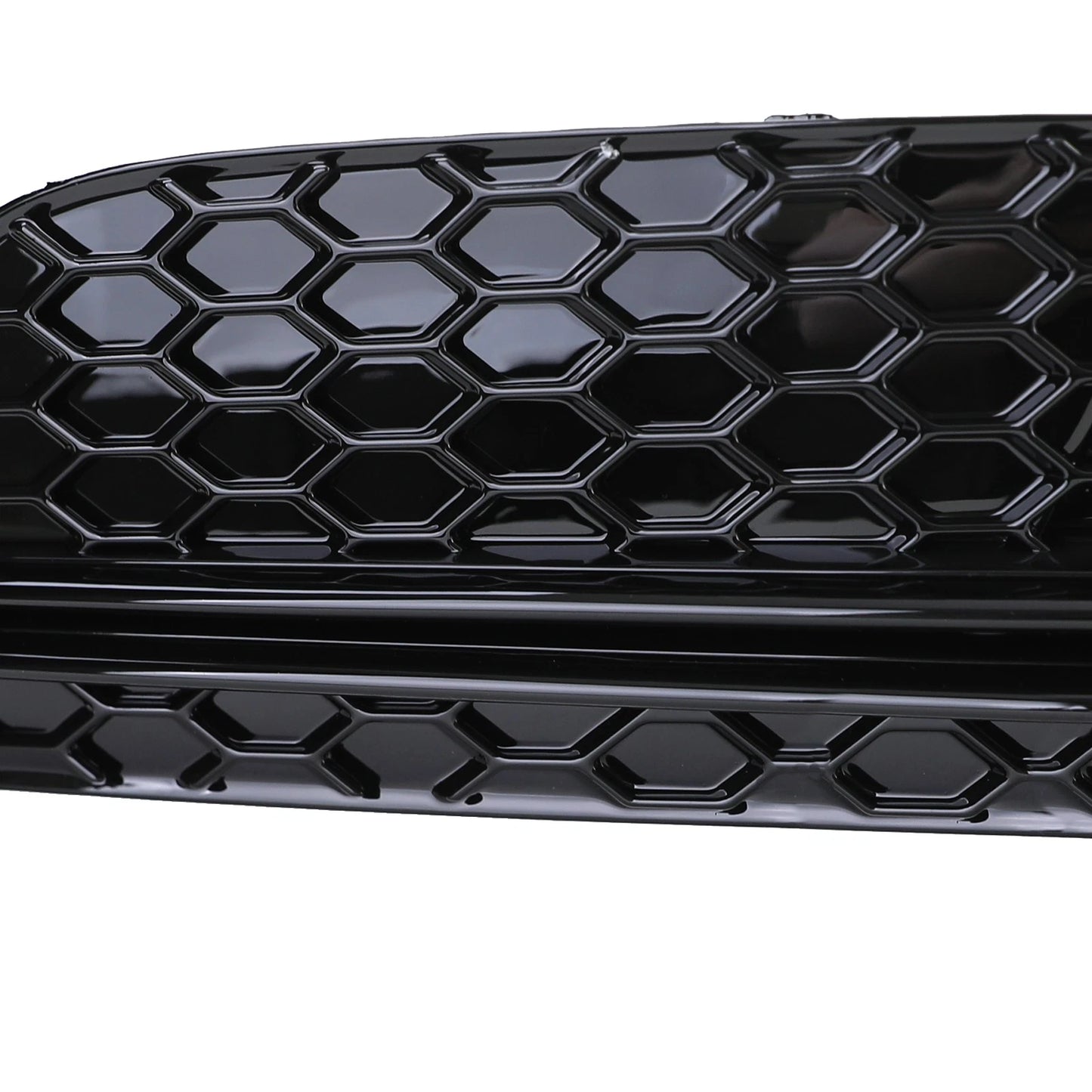 💫 Cornici Griglia Paraurti Honeycomb Nero Lucido per Audi A6 C7 (2011–2014) 💫