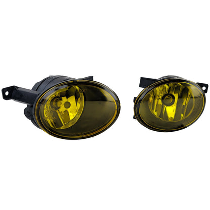 💫Set Fendinebbia in Vetro Trasparente Giallo per VW Golf 6 VI, Caddy, Jetta, 💫