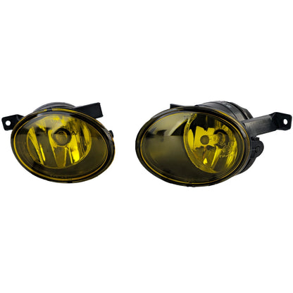 💫Set Fendinebbia in Vetro Trasparente Giallo per VW Golf 6 VI, Caddy, Jetta, 💫