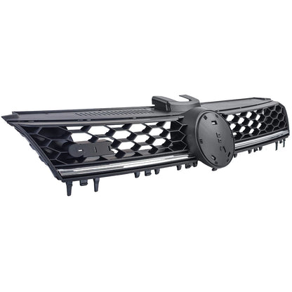 💫Griglia a Nido d'Ape Nera con Striscia Cromata per VW Golf 7 GTD 2012–2017💫