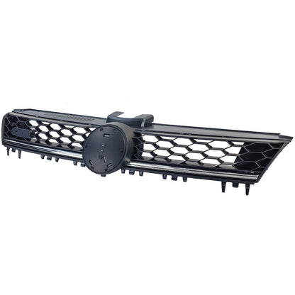 💫Griglia a Nido d'Ape Nera con Striscia Cromata per VW Golf 7 GTD 2012–2017💫