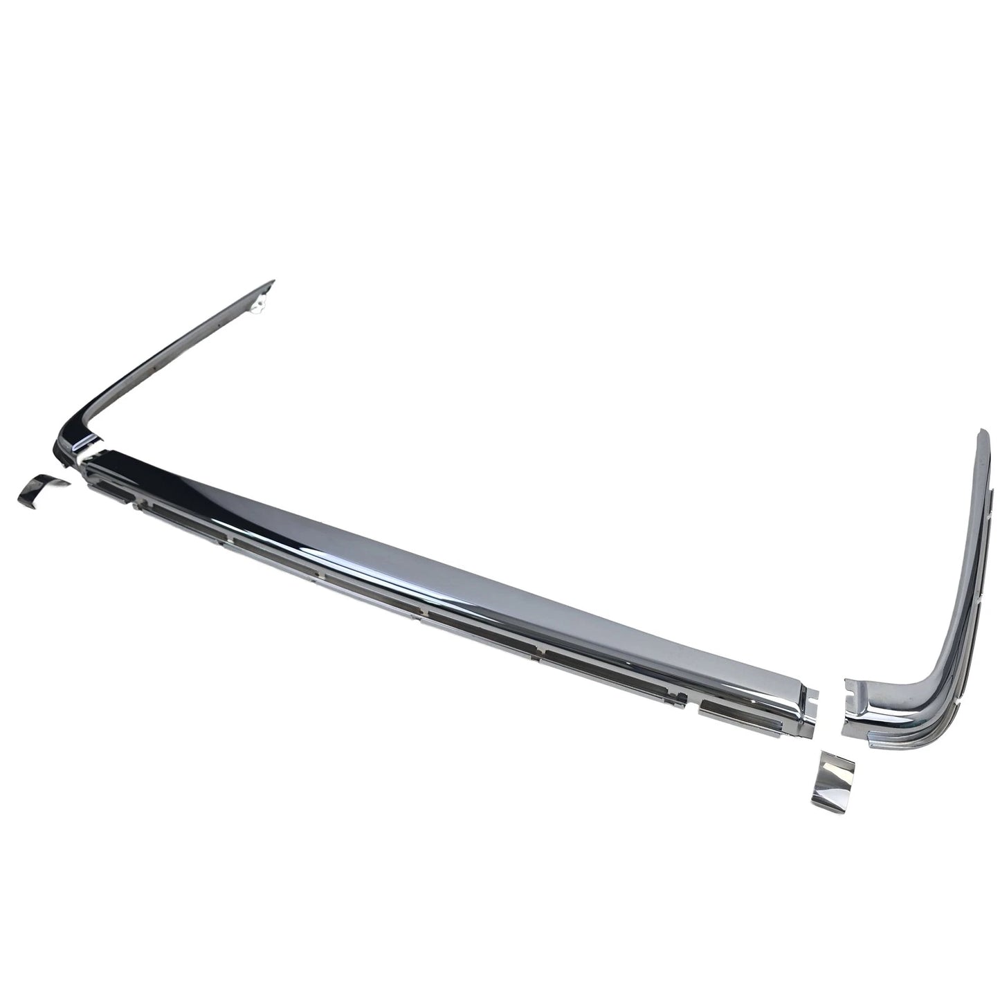 💫 Set Finiture Cromate Paraurti Posteriore (5 Pezzi) per Mercedes SL R107 💫
