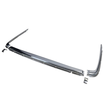 💫 Set Finiture Cromate Paraurti Posteriore (5 Pezzi) per Mercedes SL R107 💫