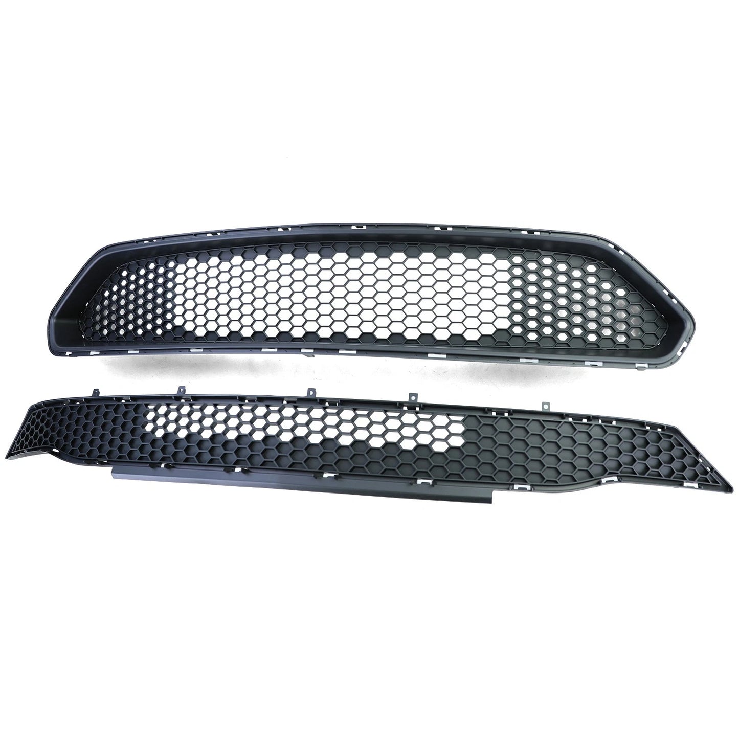 💫Set Griglia Bullitt Style Superiore + Inferiore per Ford Mustang 6 Facelift 💫