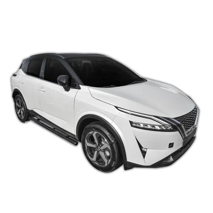 💫ART.5498 Pedane Laterali Inox Nissan Qashqai J12 2021+ Nero 💫