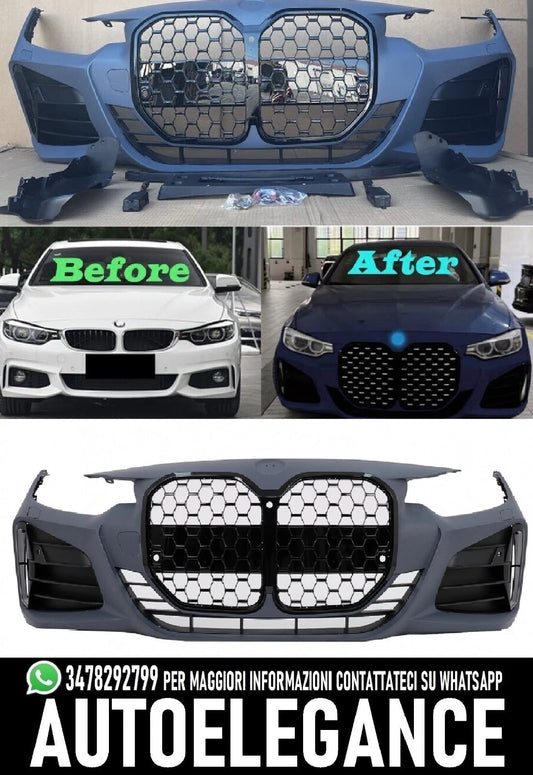 KIT TRASFORMAZIONE PARAURTI BMW DA F32 F33 F36 A LOOK G22 G23 G24 (2013-2017)