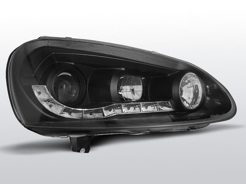 💫ART.6421 FARI DAYLIGHT NERI per VW GOLF 5💫