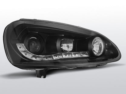 💫ART.6421 FARI DAYLIGHT NERI per VW GOLF 5💫