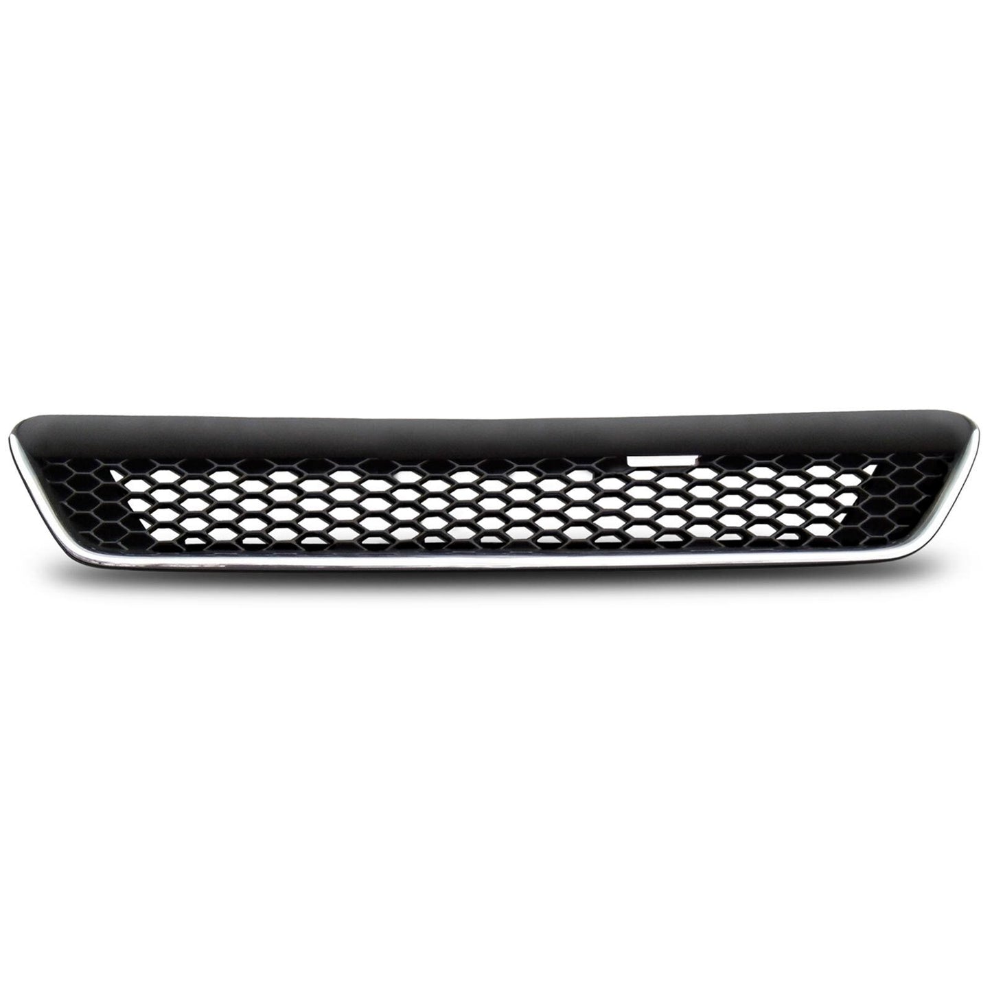 Griglia del radiatore OPC Sport a nido d'ape senza stemma nera aftermarket compatibile con Opel Astra G 97-04