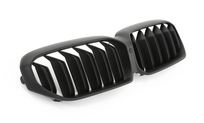 SUITABLE FOR BMW 5 SERIES G30 G31 LCI SPORT RADIATOR GRILLE DOUBLE BRACKET BLACK 