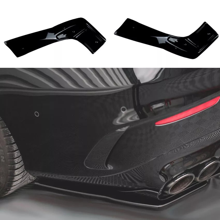 💥AERO FLAPS ADATTO PER MERCEDES C118 X118 CLASSE CLA 35 & 45 💥